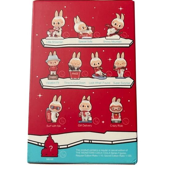 NIB Pop Mart The Monsters Coca Cola Artic series figure blind box authentic - Picture 3 of 8